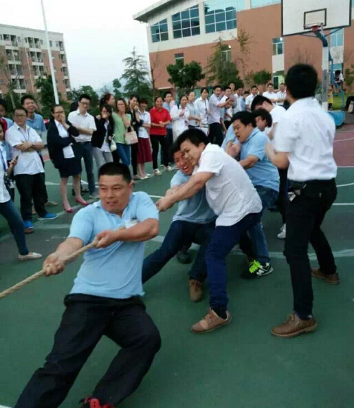 贛州深聯(lián)PCB廠拔河比賽開幕啦?。?！
